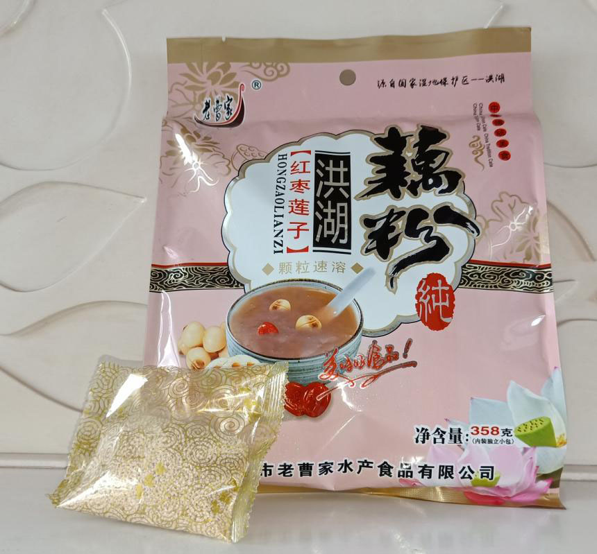 红枣莲子颗粒藕粉（速溶）358g